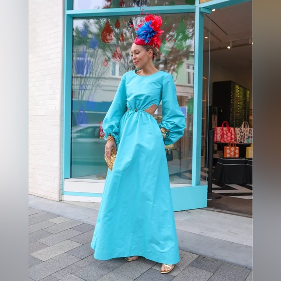 Staud Ivy Cut-Out Maxi Dress - Picture 5 of 16